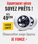 Chaussettes neige SPARCO - Taille M (195/65R15)