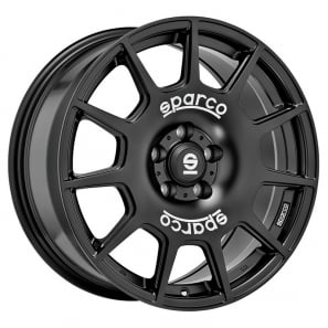 Jante Sparco Wheels SPARCO TERRA Matt Black White Lettering  pouces