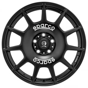 Jante Sparco Wheels SPARCO TERRA Matt Black White Lettering